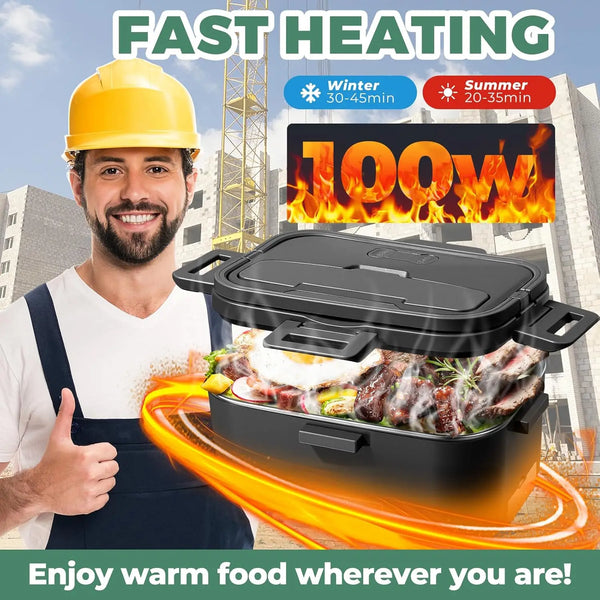 Portable Heated Meal Box